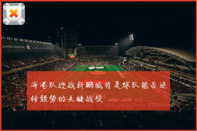 海港队迎战新鹏城将是球队能否逆转颓势的关键战役